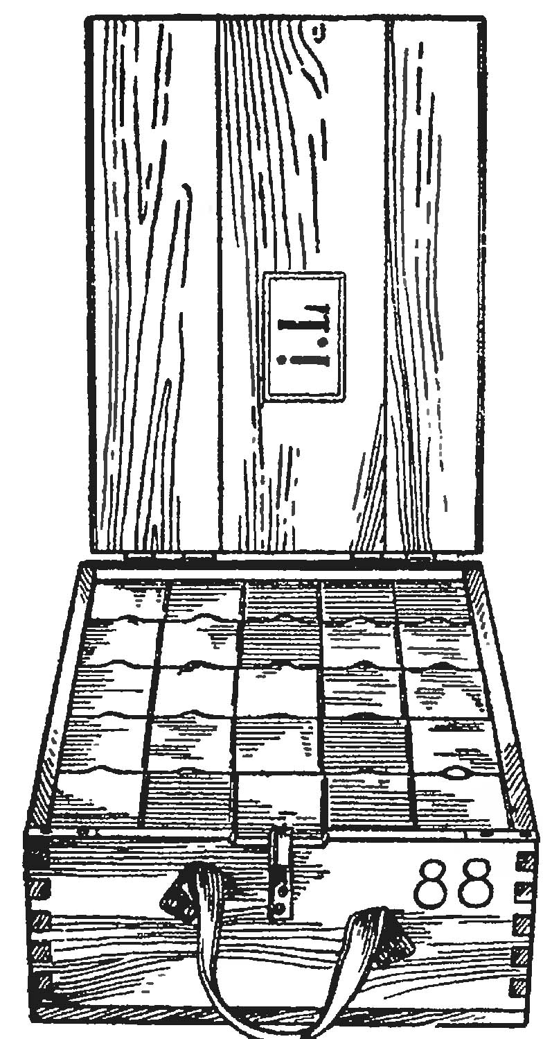 Ящик на 1035 патронов вов